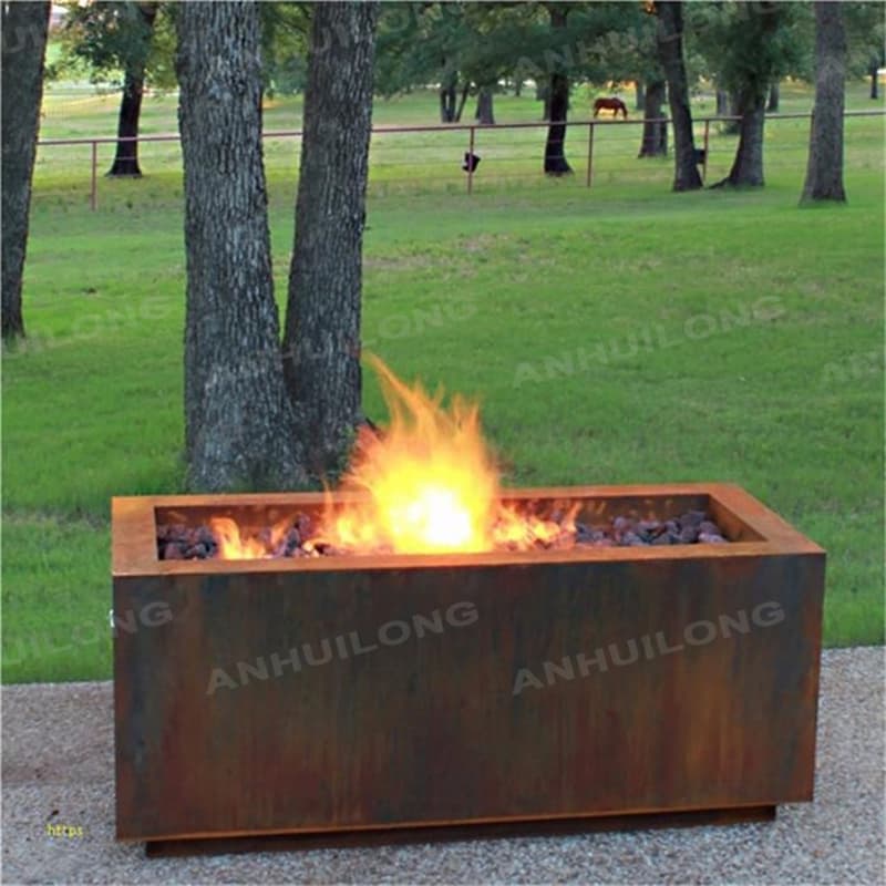 Stainless steel substitute large fire pit Traders